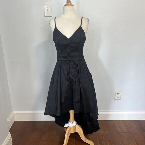 B Darlin Dress‎ Womens 7/8 Black Y2K Fairy Asymmetric Lined Cocktail Party Hoco - Picture 1 of 10